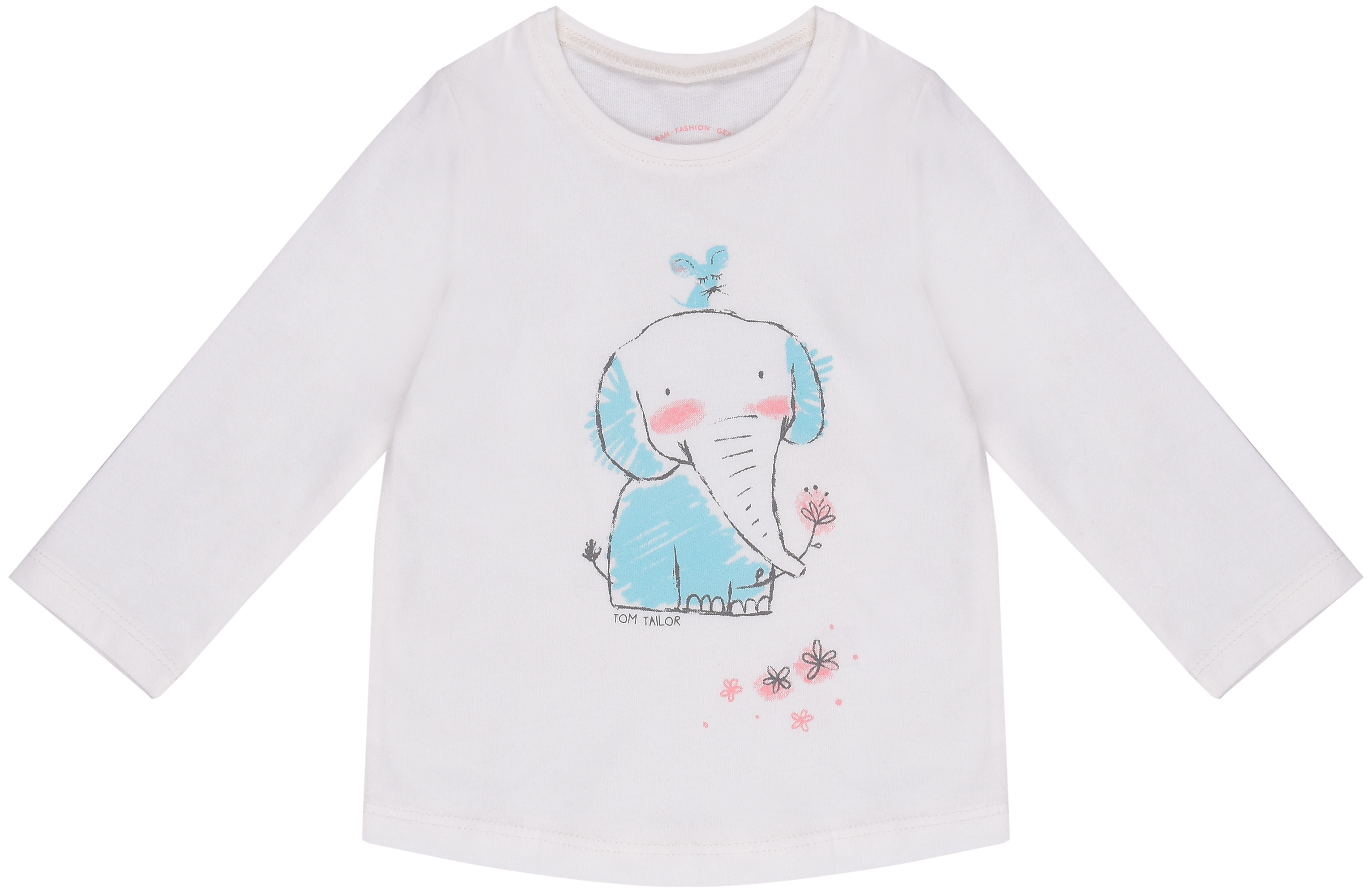 

Футболка с длинными рукавами Tom Tailor tt03200009 68 см Белая (2000000408774)