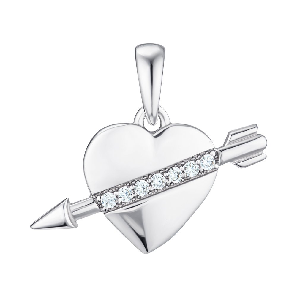 

Серебряный подвес с фианитами 000150557