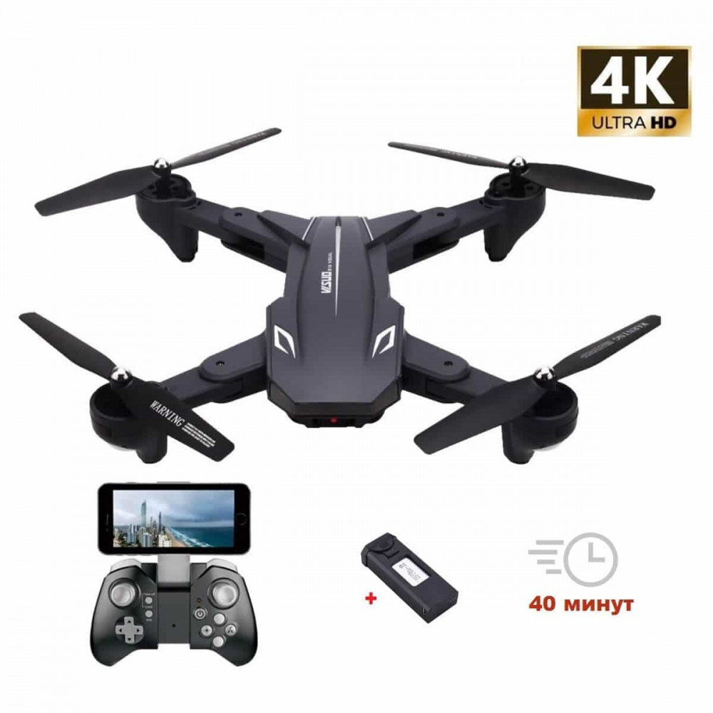 

Квадрокоптер Visuo XS816 Blitz PRO − c камерой 4K, FPV, Optical, до 40мин