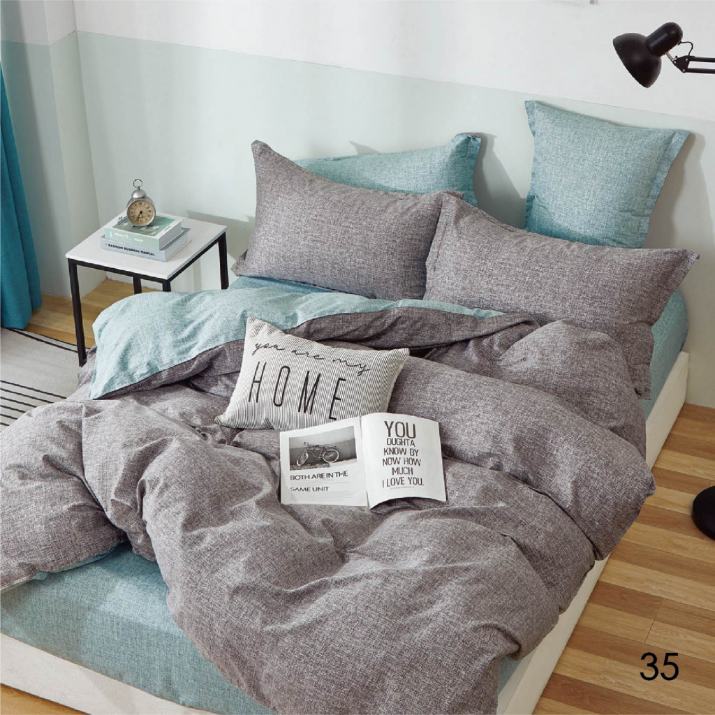 

Постельное белье Isleep двуспальный Сатин Twill 35