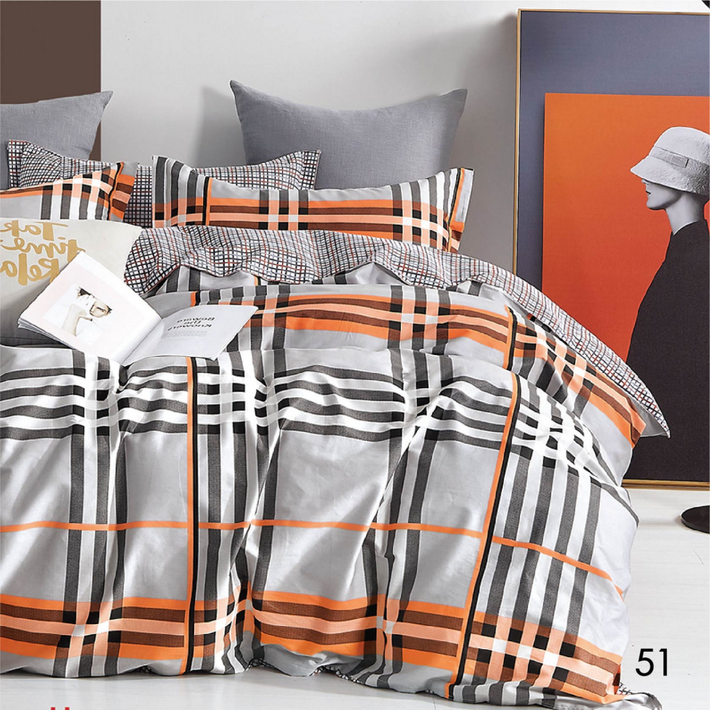 

Постельное белье Isleep полуторный Сатин Twill 51