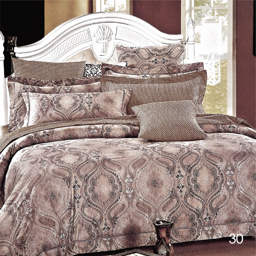 

Постельное белье Isleep двуспальный Сатин Twill 30