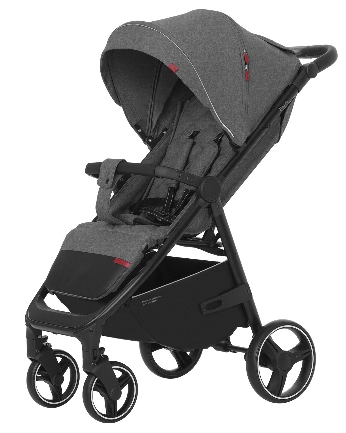 

Коляска прогулочная CARRELLO Bravo CRL-8512 Elephant Grey +дождевик L