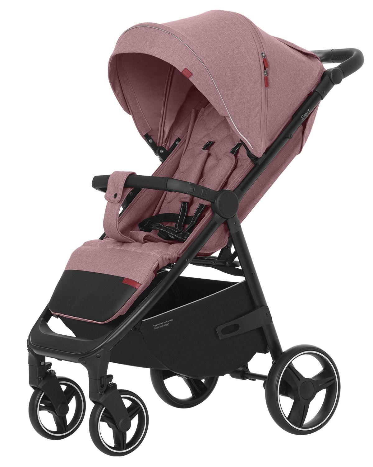 

Коляска прогулочная CARRELLO Bravo CRL-8512 Charm Pink +дождевик L