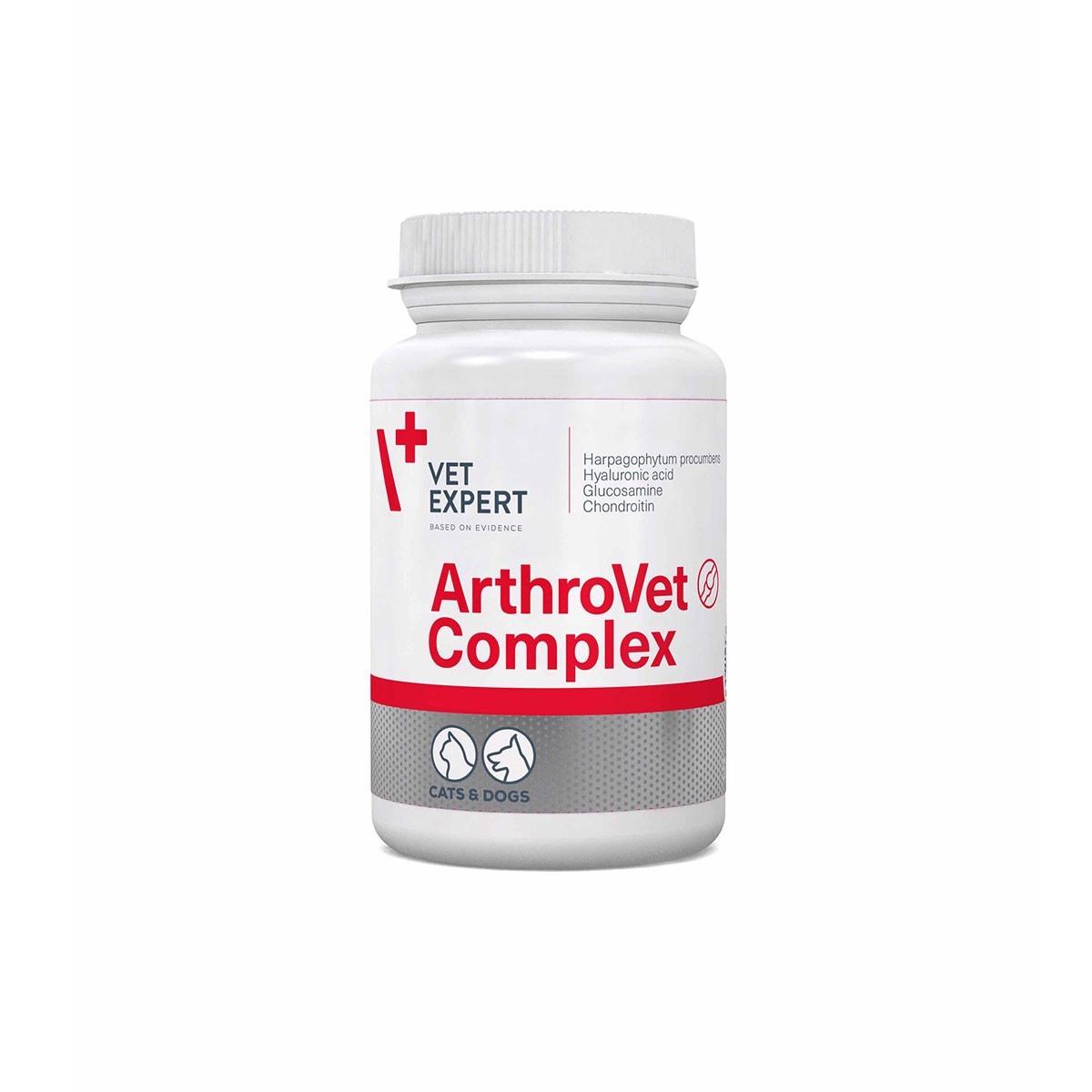 

Добавка для суставов и хрящей Артровет (ArthroVet) Complex VetExpert для кошек и собак 60 табл. (58235)