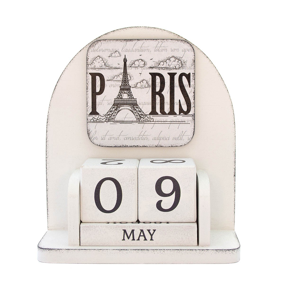 

Вечный календарь "Paris", размер 160х140х60 мм