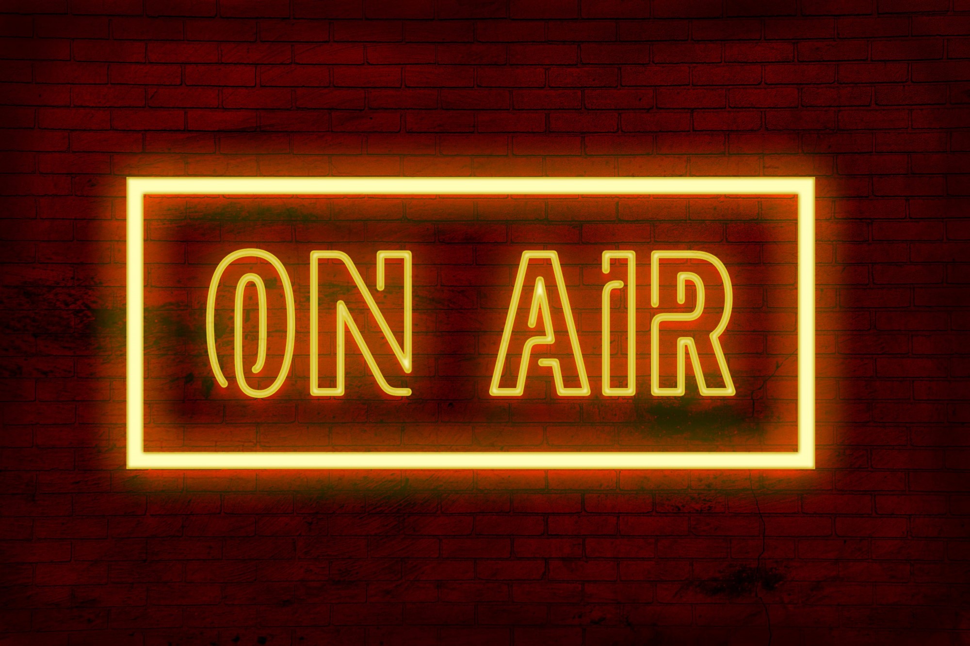 

Картина на холсте в эфире on air неон 50х75 см