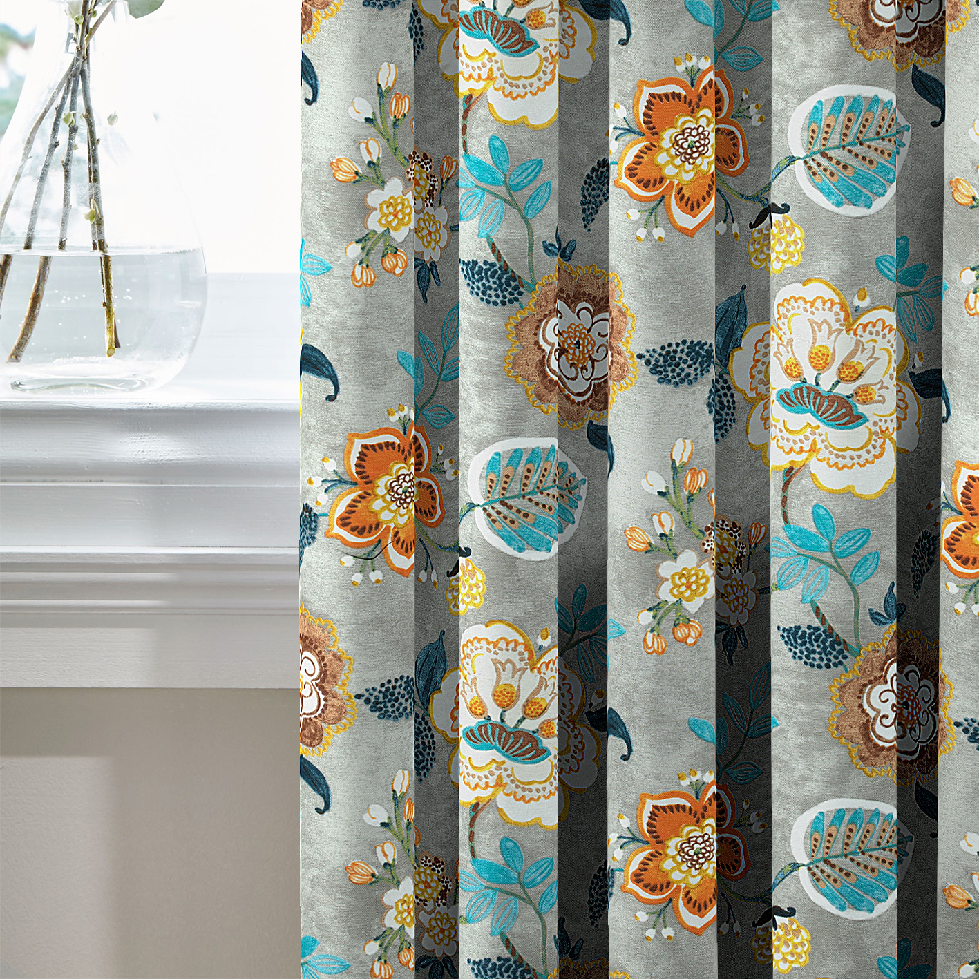 

Шторы Испания MacroHorizon Хэвия Серый, 270*145 см (2 шт.)