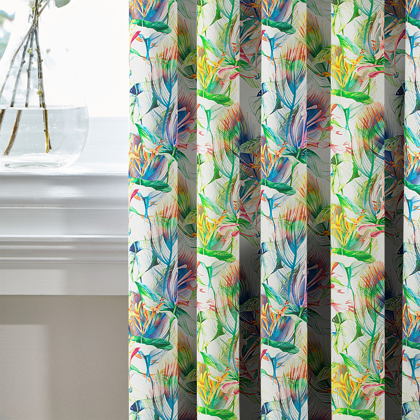 

Шторы Декоративные с Принтом Испания MacroHorizon Перья, 270*135 см (2 шт.)