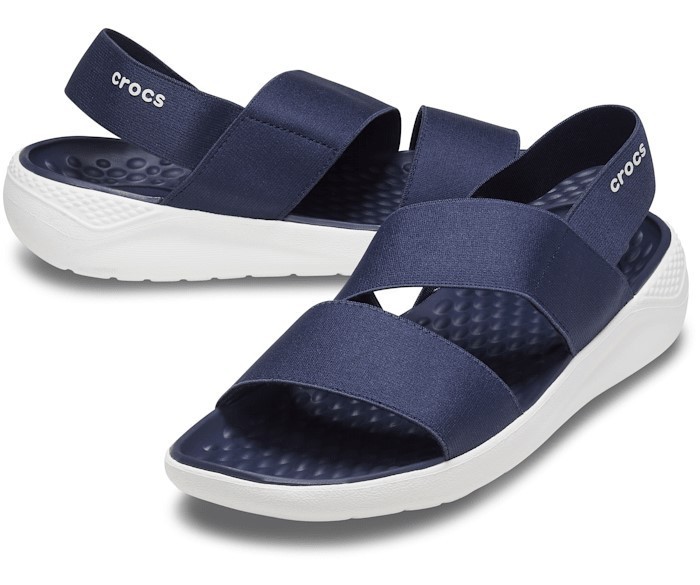 

Сандалии Crocs LiteRide Stretch, W7, синие, 37-38