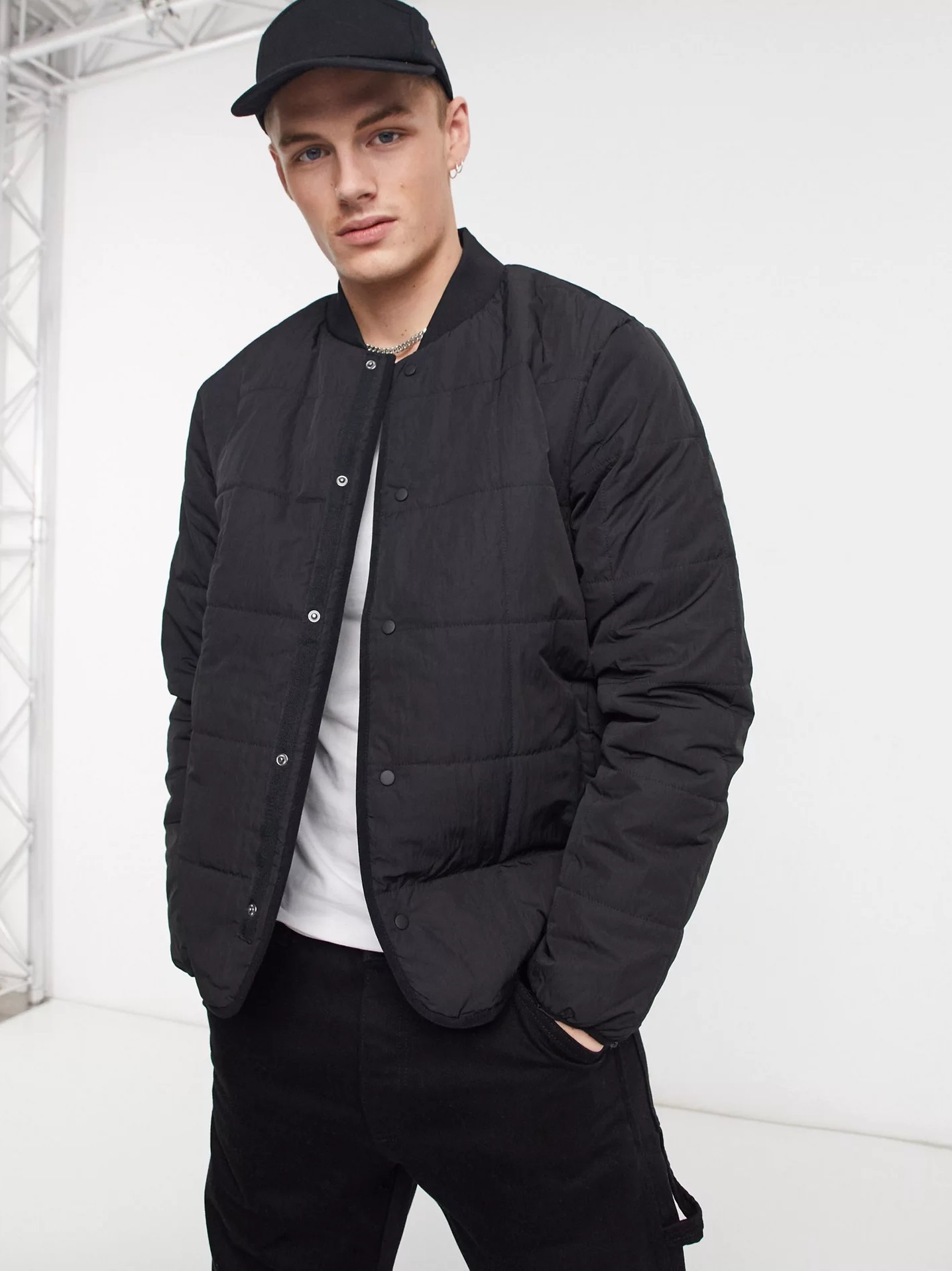 

Куртка Topman 64F34UBLK  Черный, Куртка Topman 64F34UBLK S Черный