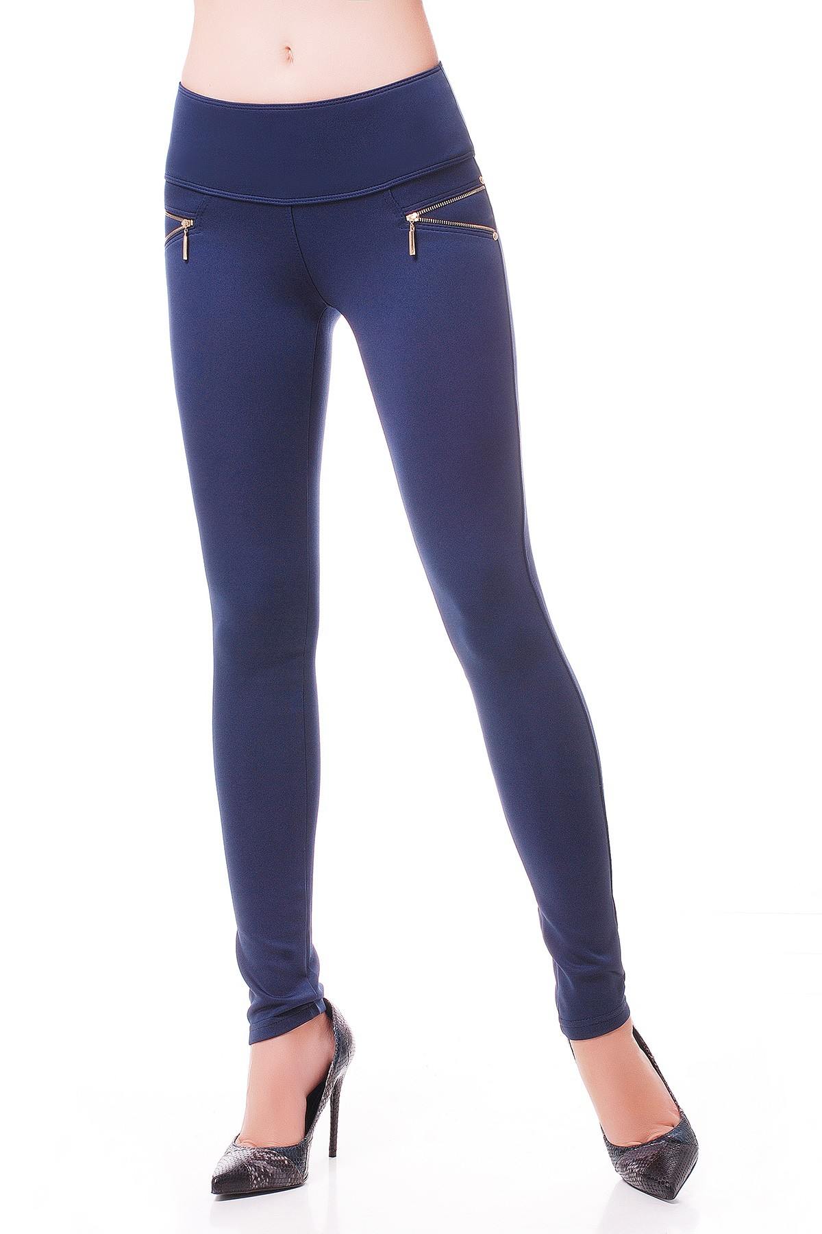 

Лосины ARTSTYLE LEGGINGS Snake Fleece LSN-224A (синие) 40 (LSN-224A)