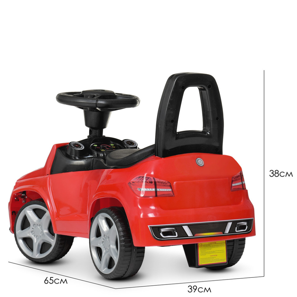 

Каталка-толокар Bambi M 4232-3 Красный музыкальный