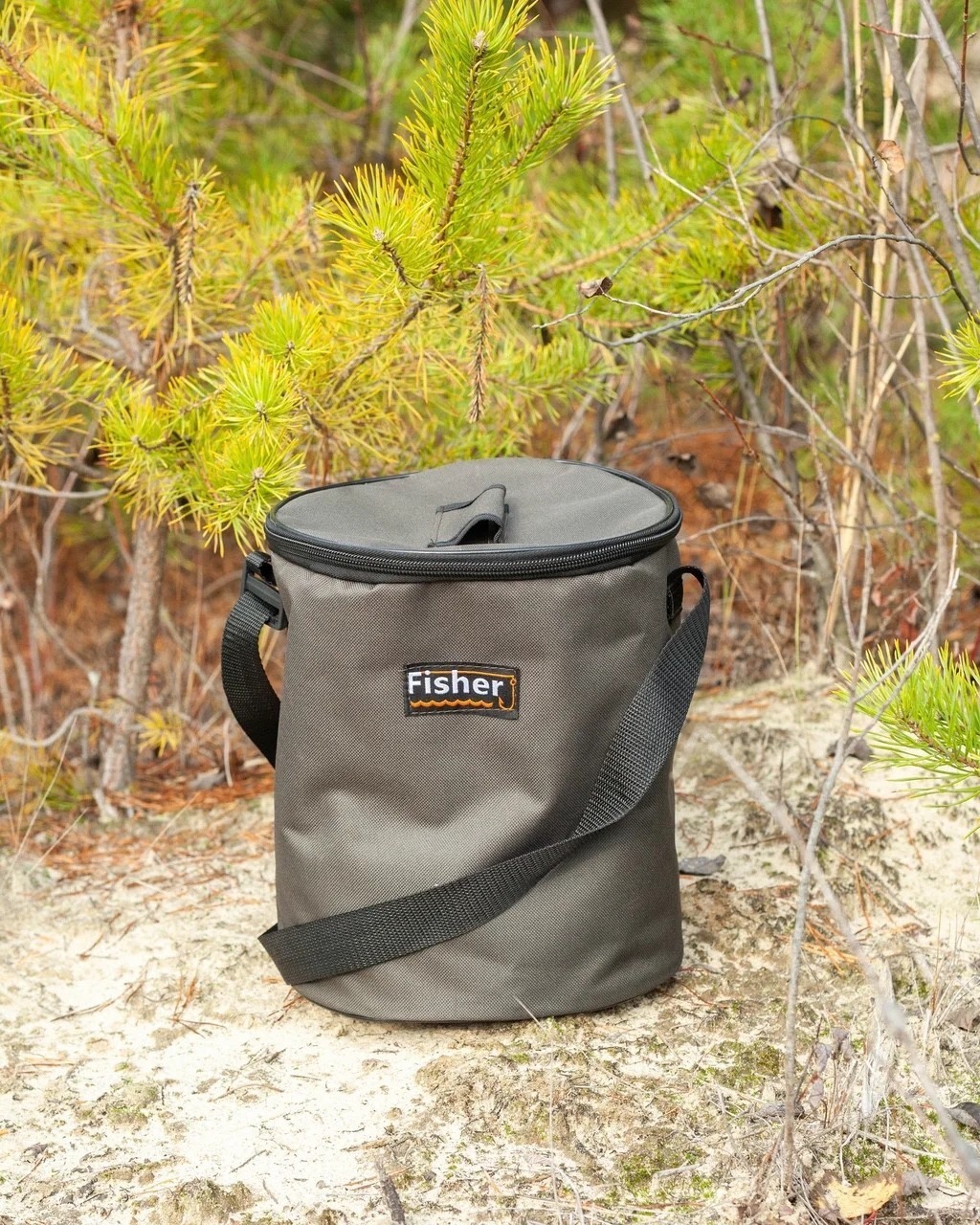 

Сумка для жерлиц круглая Fisher К-042