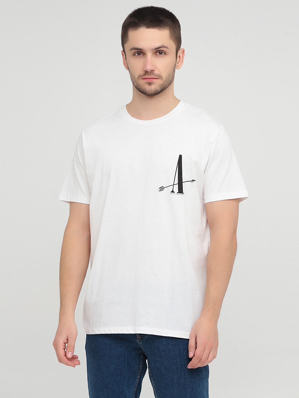 

Летняя футболка All Saints MG035T  Белый, Летняя футболка All Saints MG035T M Белый