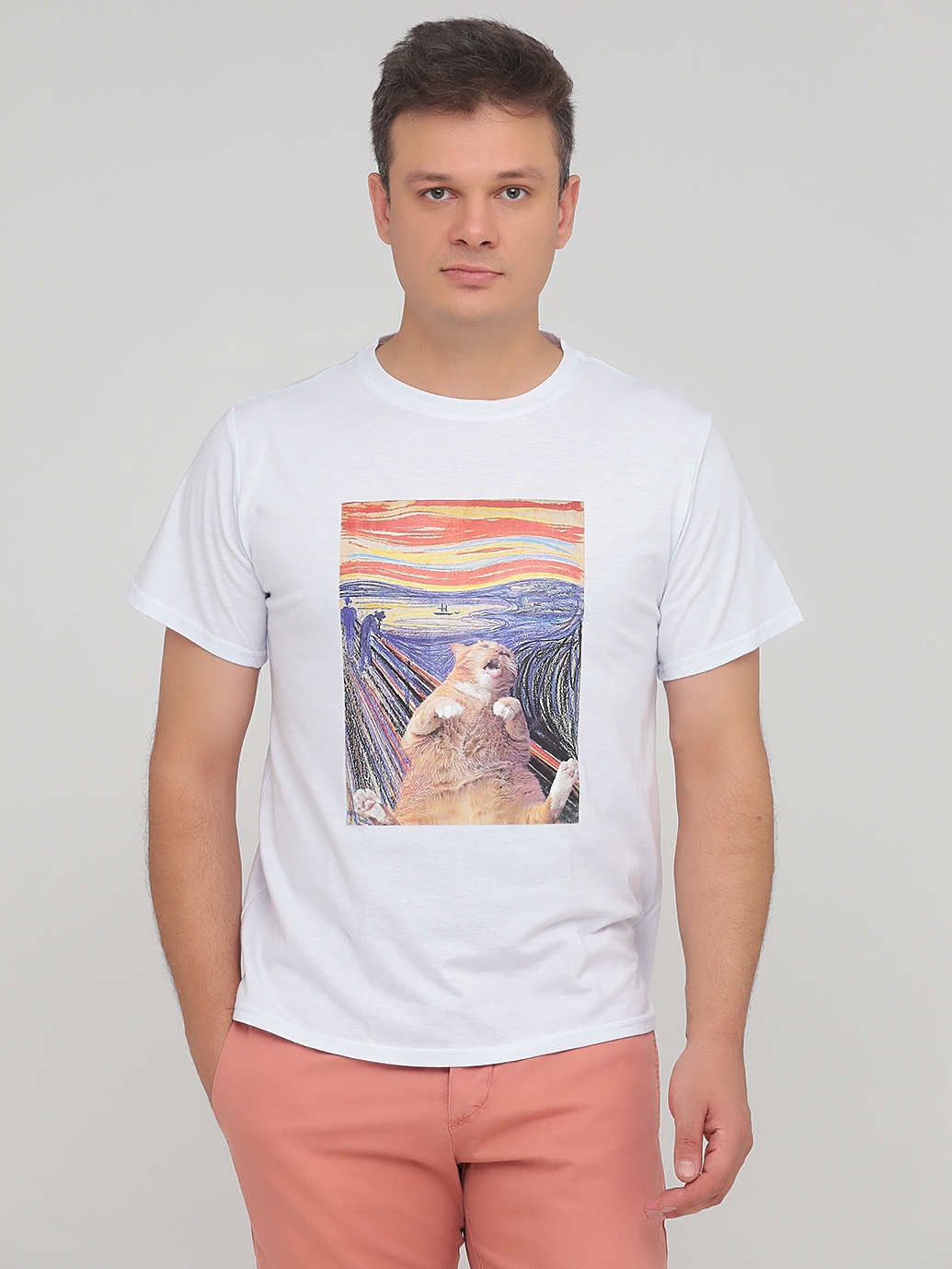 

Летняя футболка Shein 03200331557  Белый, Летняя футболка Shein 03200331557 L Белый