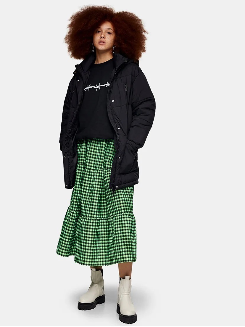 

Утепленная куртка TOPSHOP 11J10TBLK  Черный, Утепленная куртка TOPSHOP 11J10TBLK S Черный