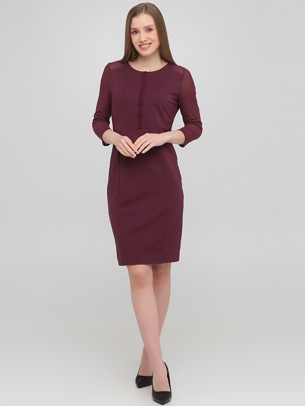 

Платье кэжуал Vero Moda 316361509  Сливовый, Платье кэжуал Vero Moda 316361509 M Сливовый