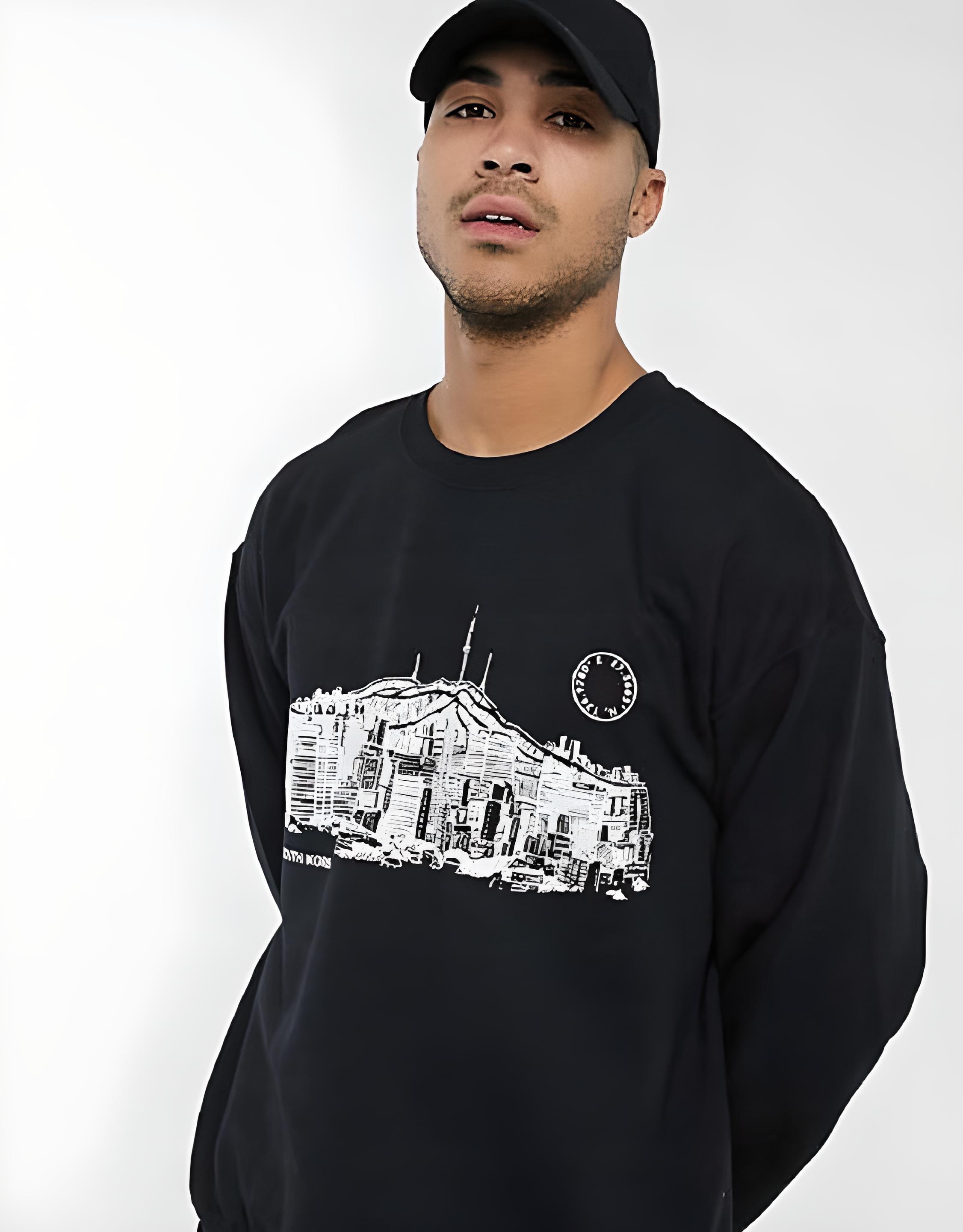 

Свитшот Topman 71C38CBLK  Черный, Свитшот Topman 71C38CBLK S Черный