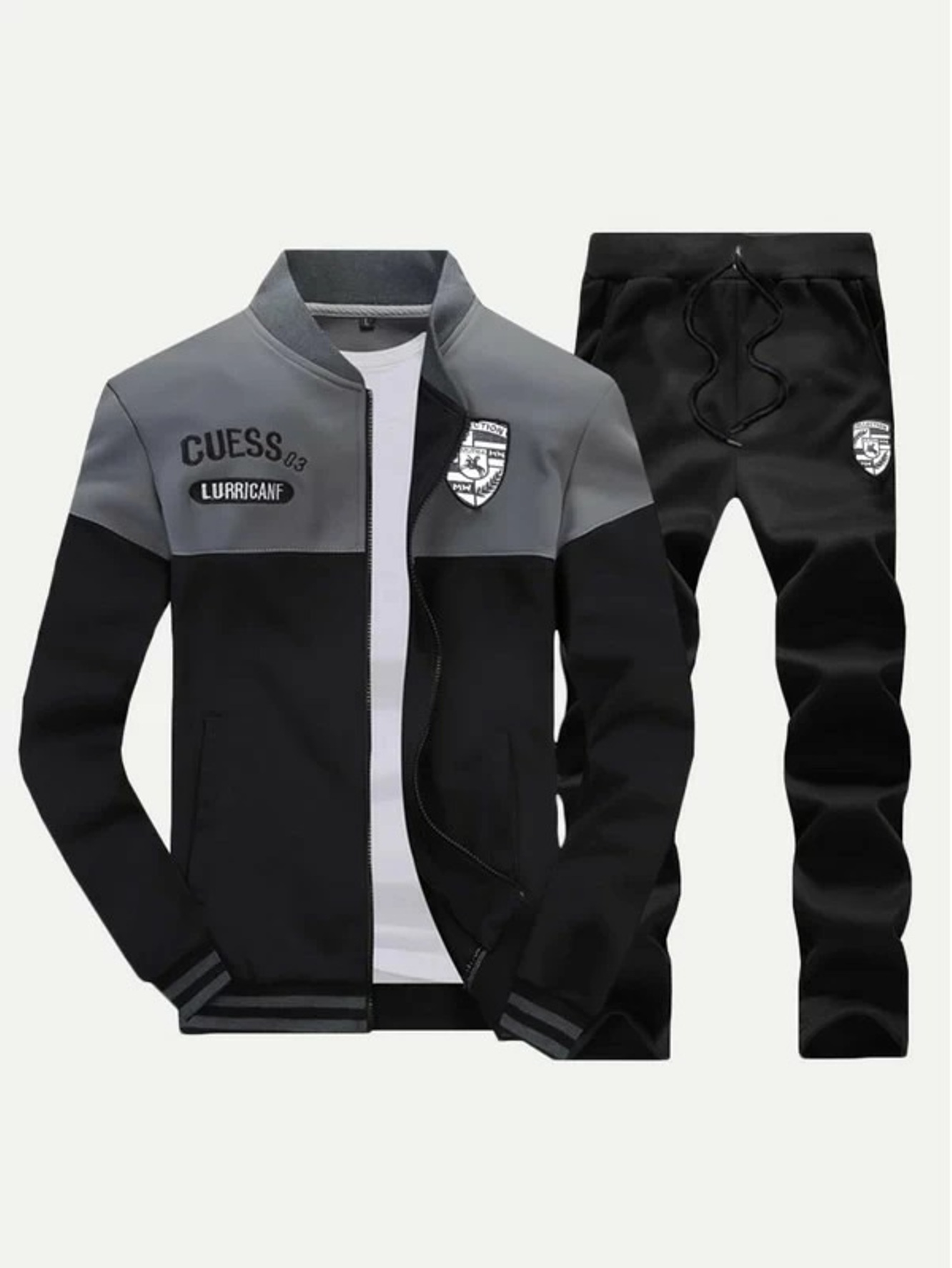 

Спортивный костюм Shein 181009279  Черный, Спортивный костюм Shein 181009279 M Черный