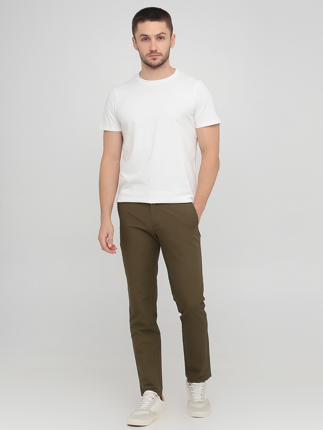

Демисезонные чиносы Jack & Jones 216214001  Хаки, Демисезонные чиносы Jack & Jones 216214001 M Хаки