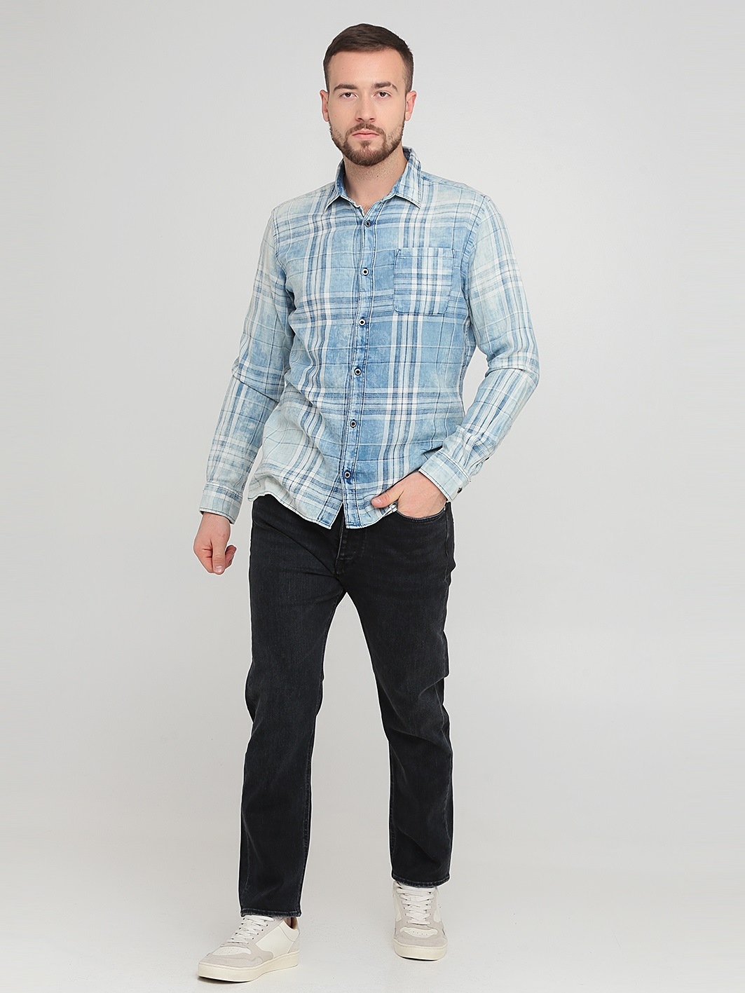 

Демисезонные прямые джинсы GAS 351411_3129  Черный, Демисезонные прямые джинсы GAS 351411_3129 L Черный