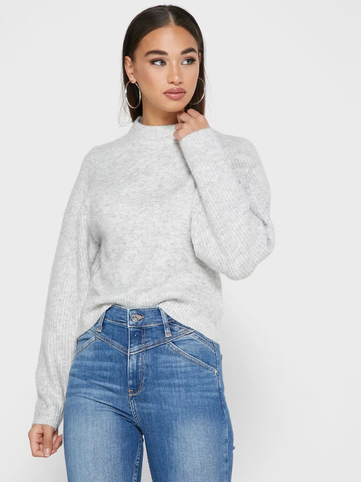 

Свитер TOPSHOP 26H13TGYM  Серый, Свитер TOPSHOP 26H13TGYM M Серый