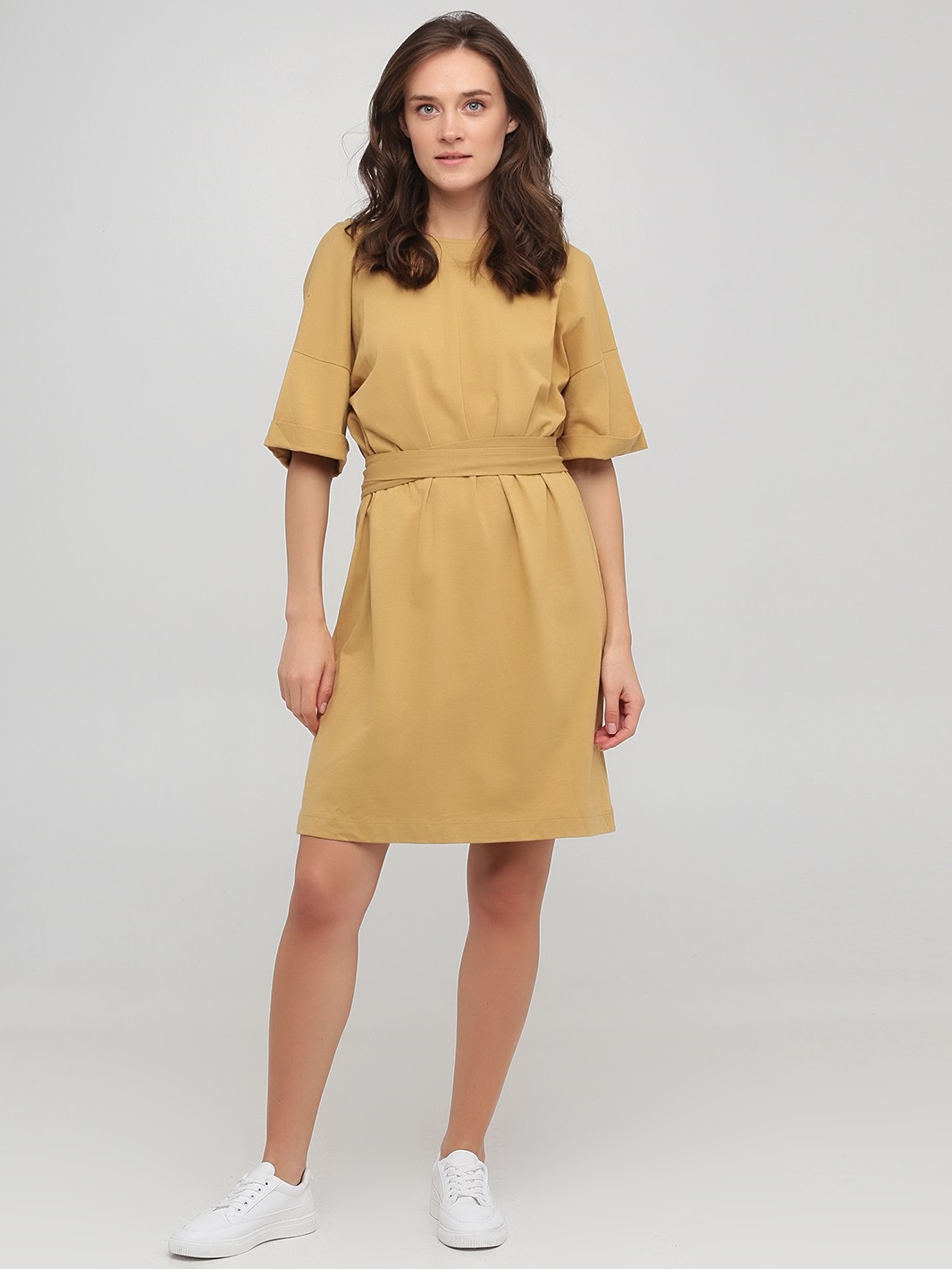 

Кэжуал платье с открытой спиной Zara 5584/273/305  Бежевый, Кэжуал платье с открытой спиной Zara 5584/273/305 M Бежевый