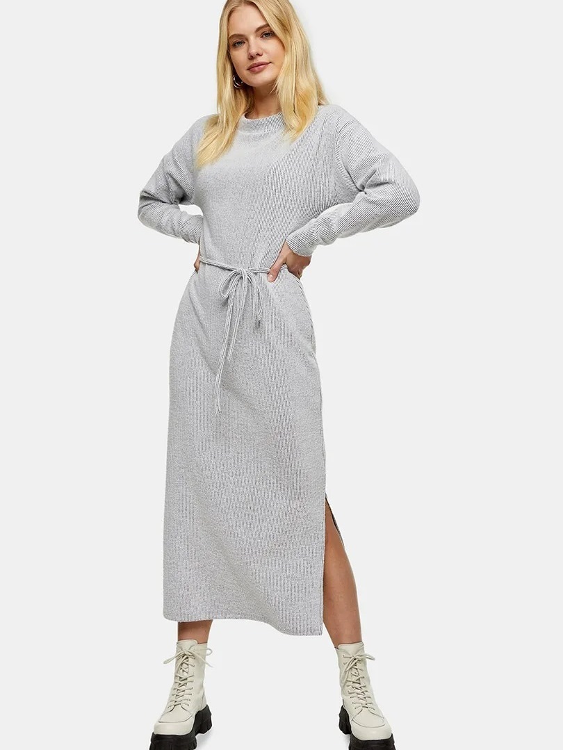 

Платье TOPSHOP 10B10UGRY  Серый, Платье TOPSHOP 10B10UGRY S Серый