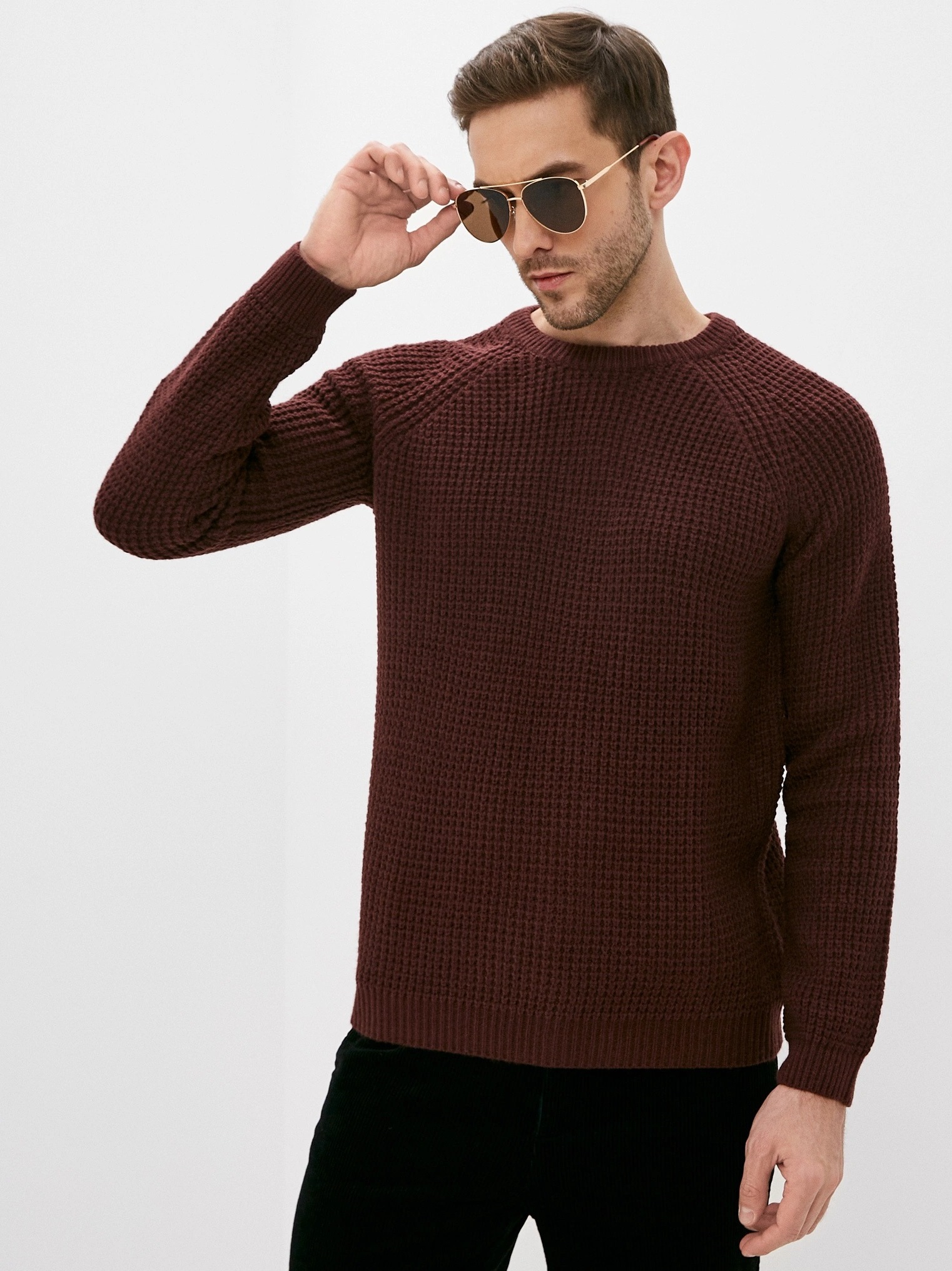 

Свитер Topman 81T36VBRG  Бордовый, Свитер Topman 81T36VBRG S Бордовый