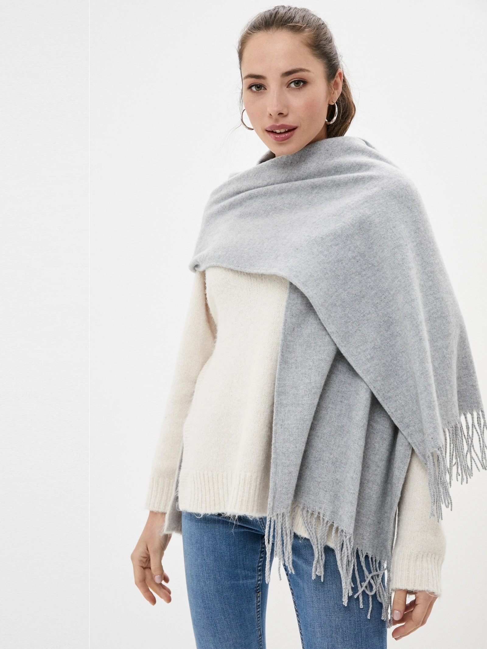 

Шарф TOPSHOP 19R04RGRY  Серый, Шарф TOPSHOP 19R04RGRY One size Серый