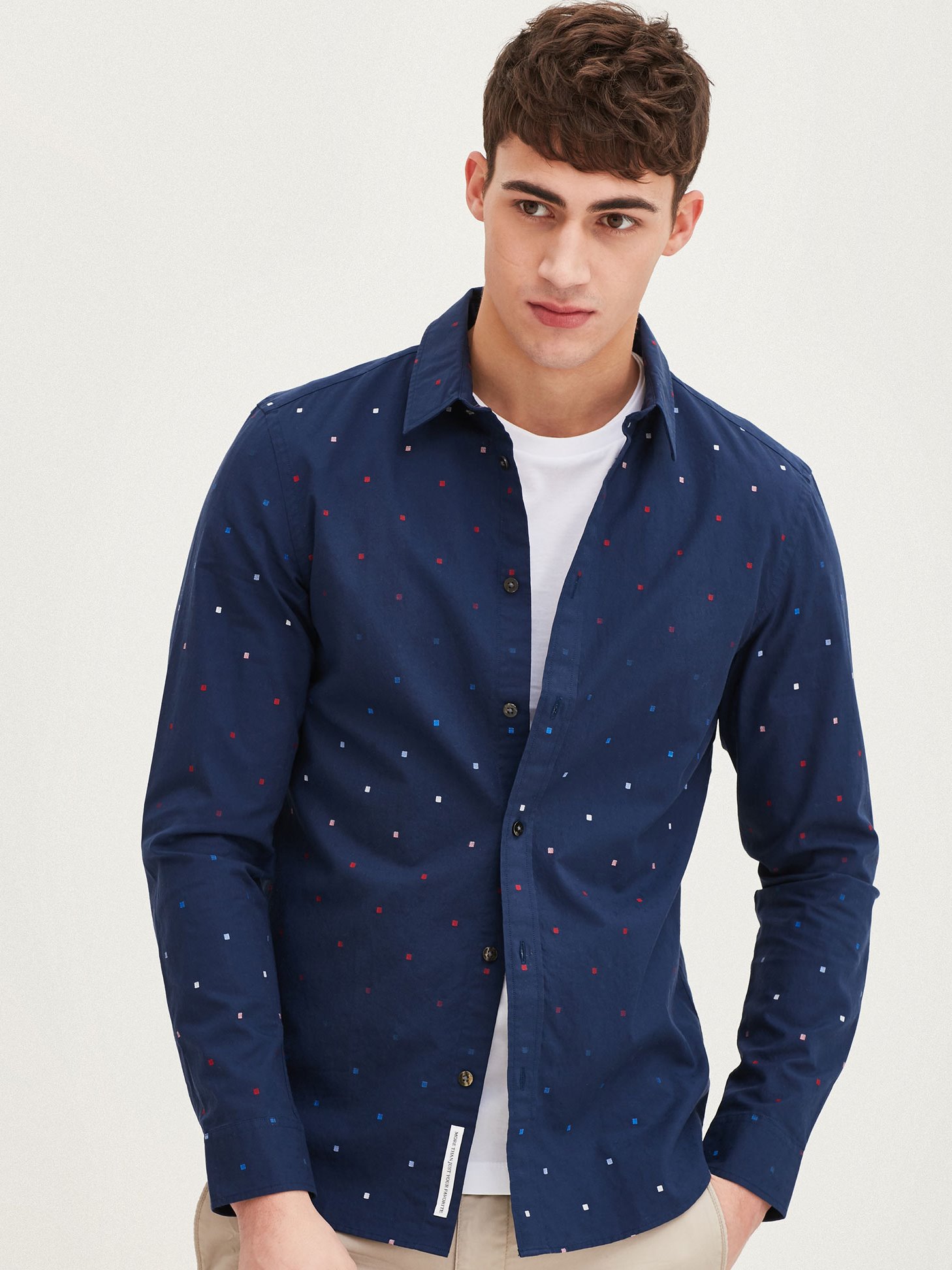

Рубашка Jack & Jones 217105523  Синий, Рубашка Jack & Jones 217105523 XS Синий