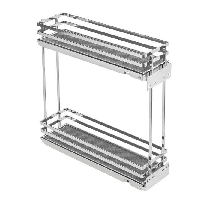 

​Карго боковое двухуровневое GTV MOVIX PRO 150мм черный плоский прут