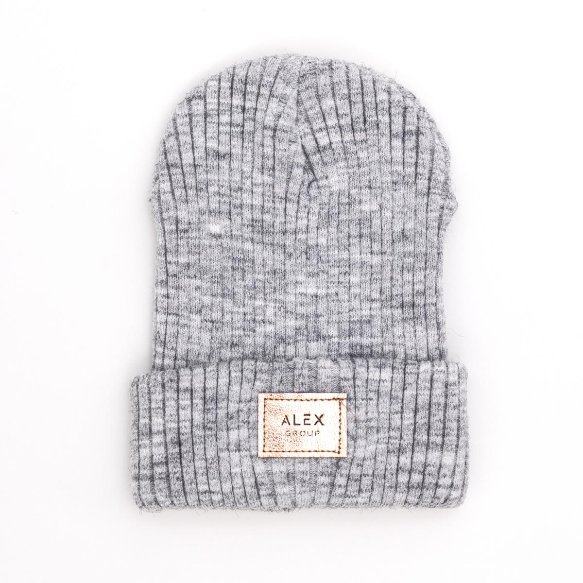 

Демісезонна дитяча шапка весна-осінь Джойс Світло-сірий 46-50 см. Alex