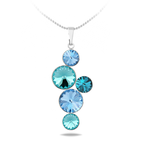 

Кулон c цепочкой KOBI ZORINA со Swarovski модели 7730-1122-366