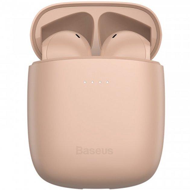 

Беспроводные наушники Baseus Stereo Bluetooth Headset Baseus W04 Pro Pink