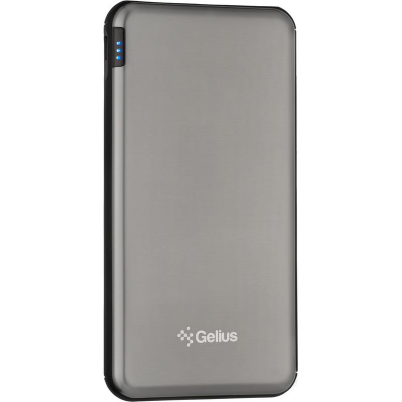 

Портативная батарея Powerbank Gelius Pro UltraThinSteel GP-PB10-210 10000mAh Silver