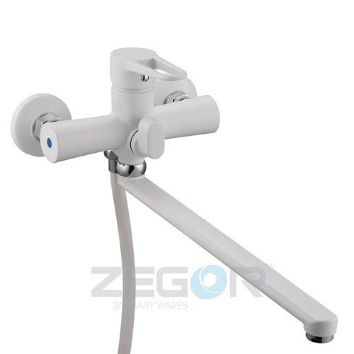 

Смеситель для ванны с поворотным изливом ZEGOR PUD7-A045W