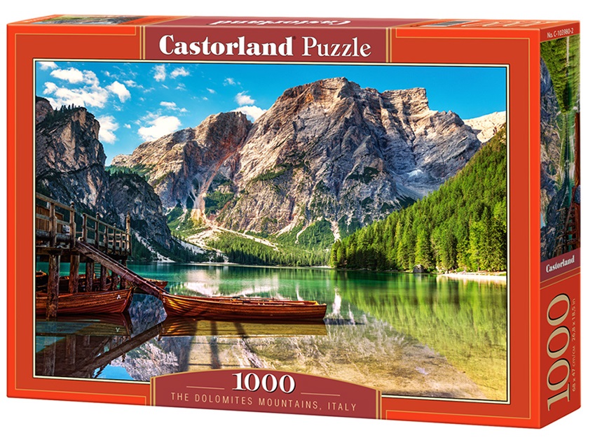 

Игрушка-Пазл Castorland пейзажи Доломитовые горы 1000 элементов (5904438101900-1)