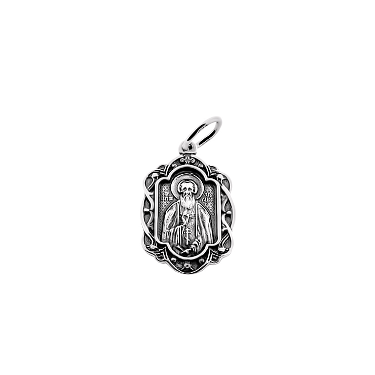 

Серебряная ладанка Meridian 925 пробы с чернением (Л0018ч)