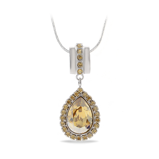

Кулон с цепочкой KOBI HRUSKA со Swarovski модели 7430-3054-07-32