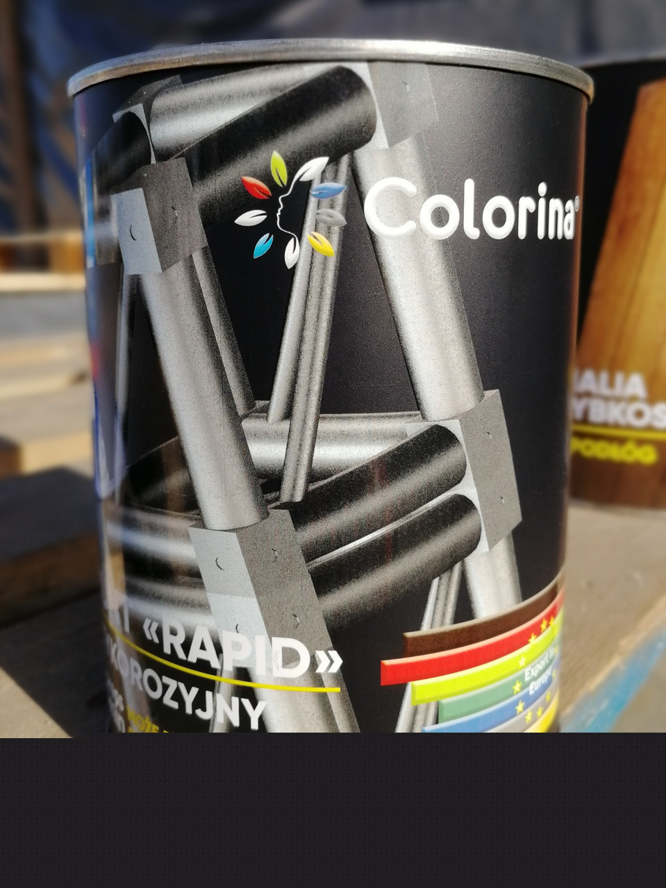 

Грунтовка антикоррозионная Рапид Colorina 2.8 серая