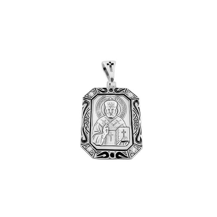 

Серебряная ладанка Meridian 925 пробы с чернением (Л0017ч)