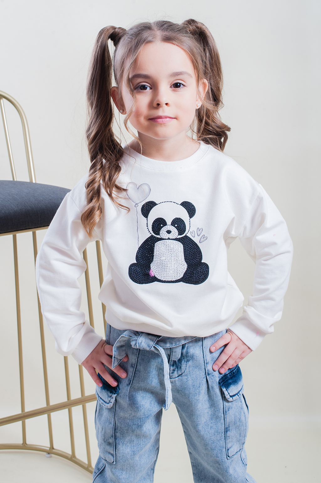 

Свитшот Best Kids 110 см Белый (2125000754918)