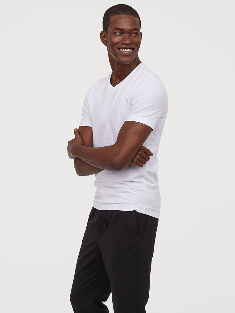 

Футболка H& 570003  Белая, Футболка H&M 570003 M Белая