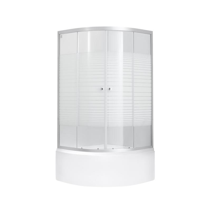 

Душевая кабина Lidz Wieza SC8080.SAT.HIGH.L, стекло Linie 4 мм + поддон с панелью Kupala