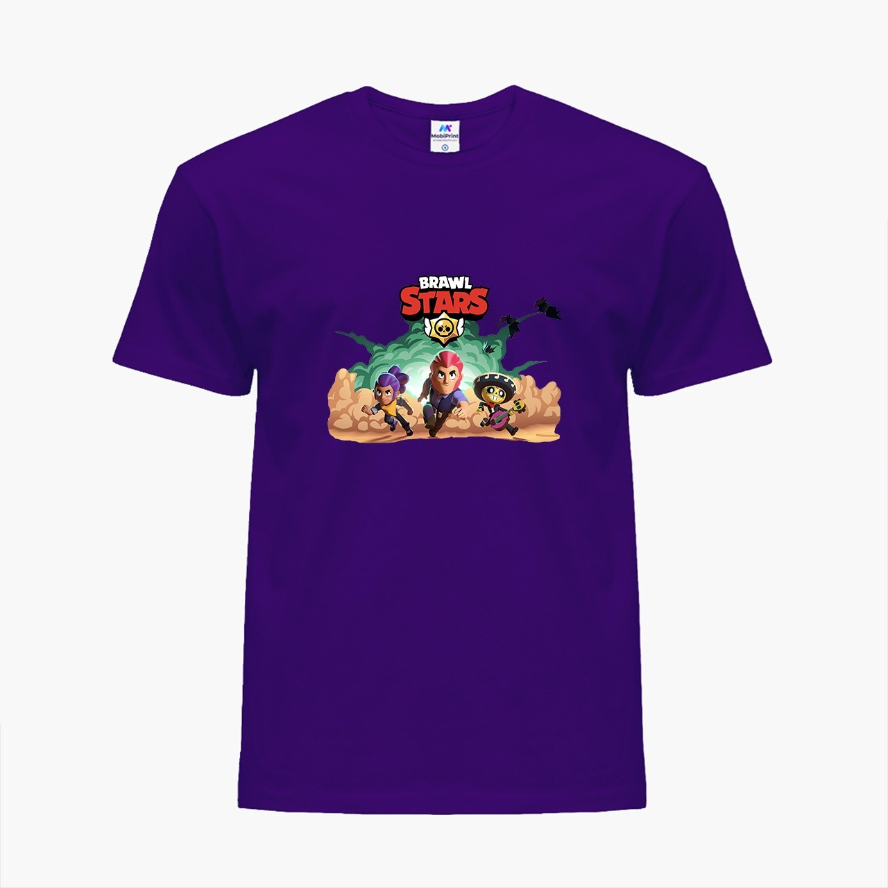 

Детская футболка Бравл Старс Герои (Brawl Stars Heroes) (25186-1024) 158-164 см Хлопок Фиолетовый