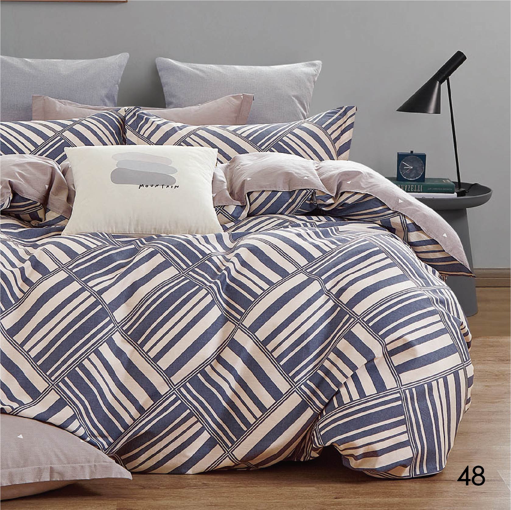 

Комплект постельного белья Isleep двуспальный Сатин Twill 48