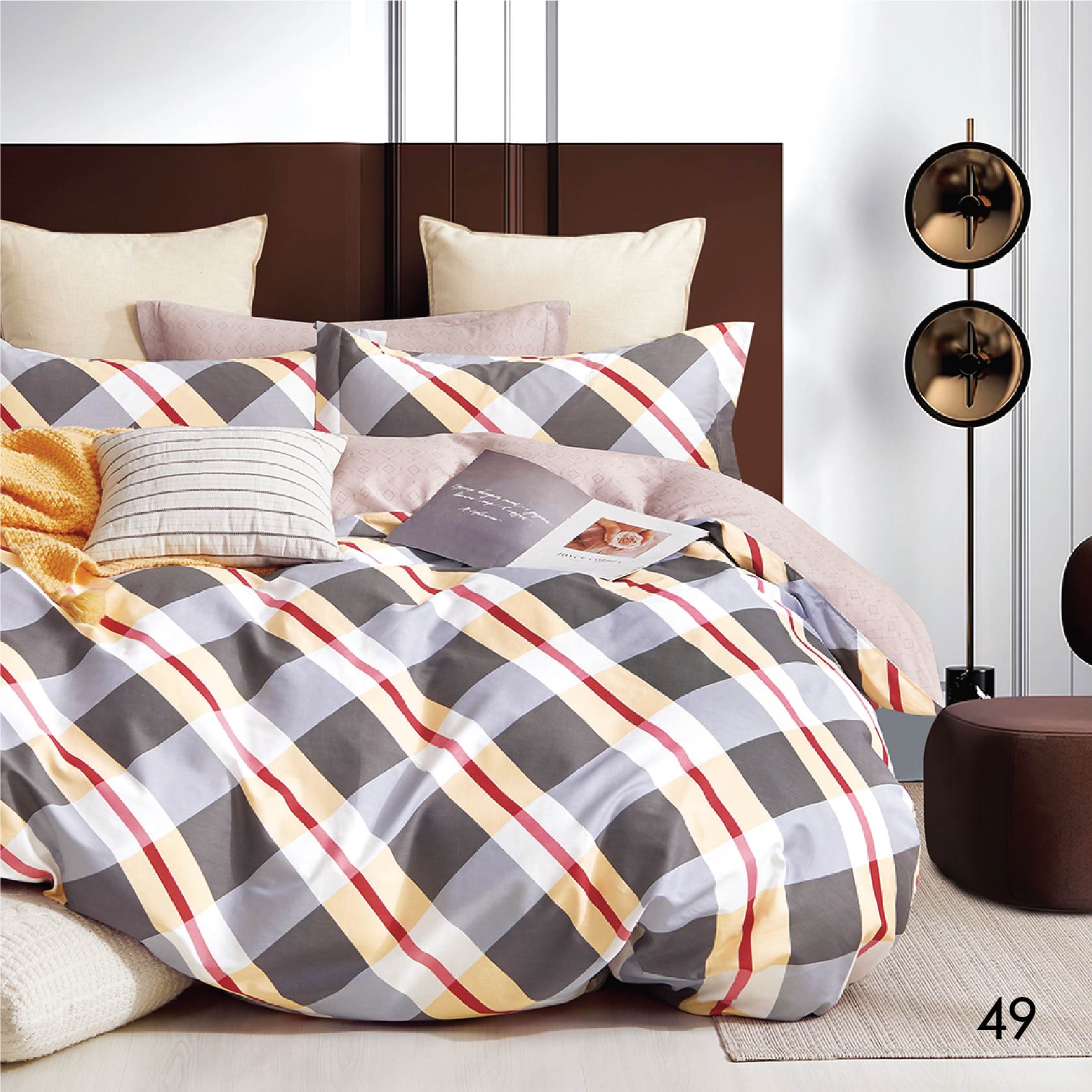 

Комплект постельного белья Isleep Евро Сатин Twill 49