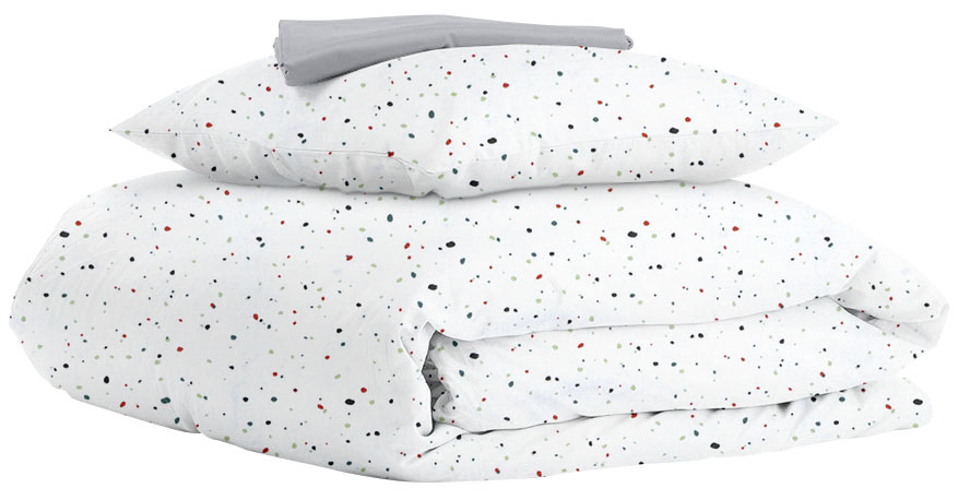 

Комплект постельного белья Cosas Dots Color El Grey 155х215